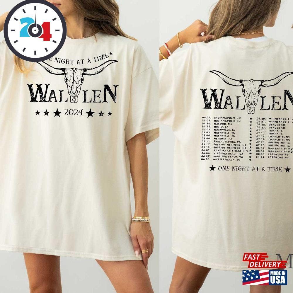 Wallen Tour  Shirt   T-Shirt 2 Sided